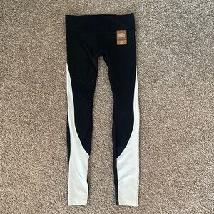 Victorias Secret PINK Cozy Black and White Leggings